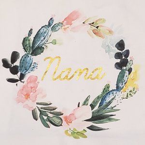 Cynthia Rowley Foldable Reusable Canvas Tote Bag for  Nana New with Tag